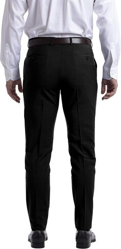 Calvin Klein Skinny Fit Men’s Suit Separates with Performance Stretch Fabric, Black, 34W x 30L in Saudi Arabia