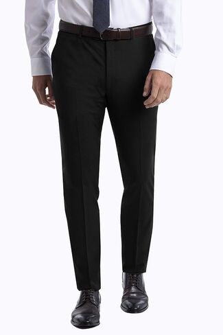 Calvin Klein Skinny Fit Men’s Suit Separates with Performance Stretch Fabric, Black, 34W x 30L in Saudi Arabia