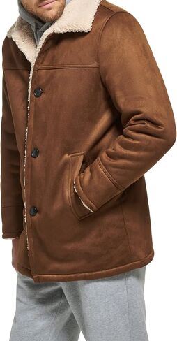 Calvin Klein Men's Faux Shearling Jacket in Kuwait