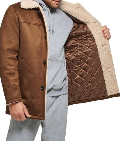 Calvin Klein Men's Faux Shearling Jacket in Kuwait