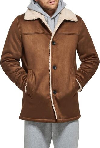 Calvin Klein Men's Faux Shearling Jacket in Kuwait