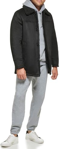 Calvin Klein Men's Faux Shearling Jacket in Saudi Arabia