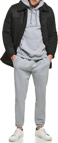 Calvin Klein Men's Faux Shearling Jacket in Saudi Arabia