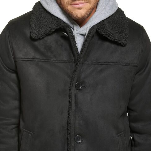Calvin Klein Men's Faux Shearling Jacket in Saudi Arabia
