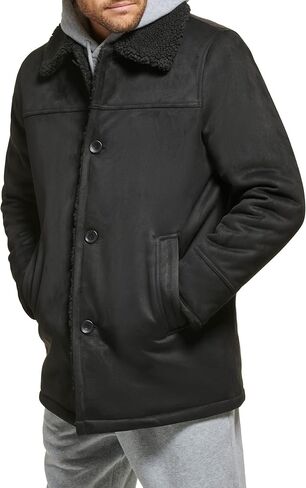 Calvin Klein Men's Faux Shearling Jacket in Saudi Arabia