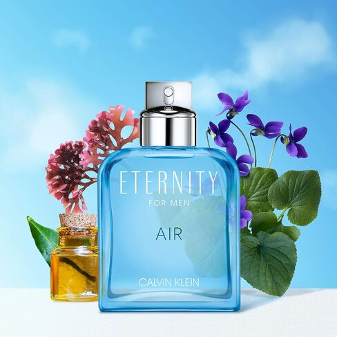 Calvin Klein Eternity Eau de Toilette – Fougère Men's Cologne – With Notes of Mandarin, Sage, Cedarwood & Amber – Luxury Perfumes for Men – Long Lasting Fragrance in Saudi Arabia