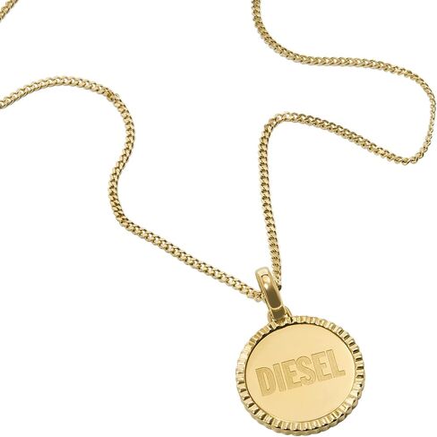 Diesel Men's Stainless Steel Pendant or Chain Necklace in Saudi Arabia