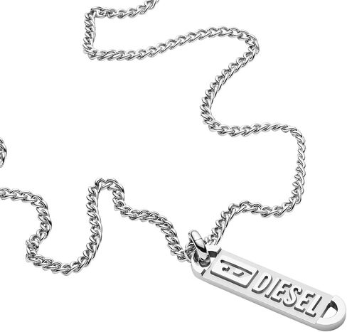 Diesel Men's Stainless Steel Pendant or Chain Necklace in Saudi Arabia