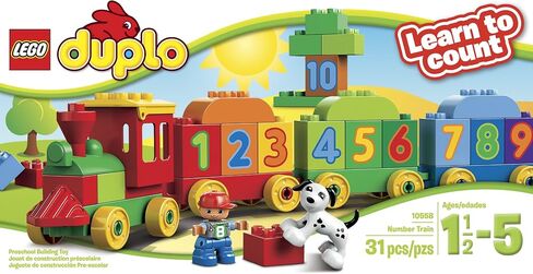 LEGO DUPLO My First Number Train Building Set 10558 in Saudi Arabia