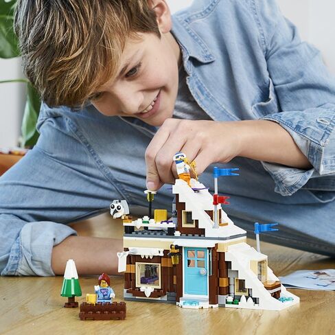 LEGO Creator 3in1 Modular Winter Vacation 31080 Building Kit (374 Piece) in Saudi Arabia