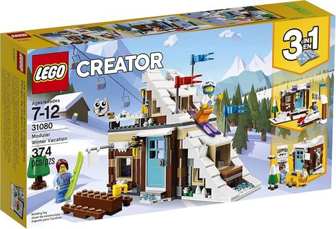 LEGO Creator 3in1 Modular Winter Vacation 31080 Building Kit (374 Piece) in Saudi Arabia