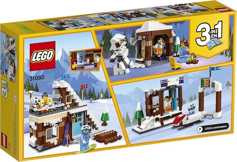 LEGO Creator 3in1 Modular Winter Vacation 31080 Building Kit (374 Piece) in Saudi Arabia