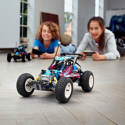 LEGO Technic Off-Road Buggy 42124 Model Building Kit; App-Controlled Retro RC Buggy Toy for Kids, New 2021 (374 Pieces) in Saudi Arabia