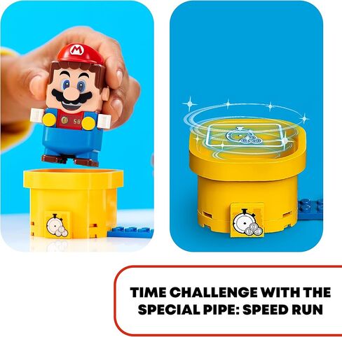 LEGO 71390 Super Mario Reznor Knockdown Expansion Set, Collectible Buildable Game Toy for Kids with Blue Toad Figure, Gifts for Girls & Boys Age 8 Plus in Saudi Arabia