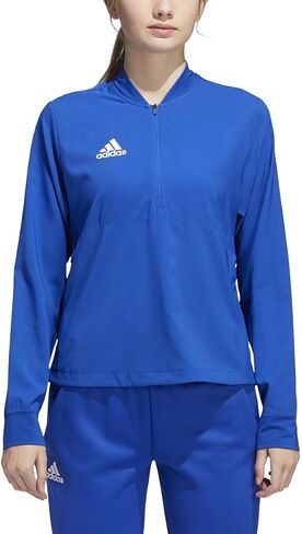 سويت شيرت نسائي من adidas Under The Lights بأكمام طويلة وسحاب 1/4 in Kuwait