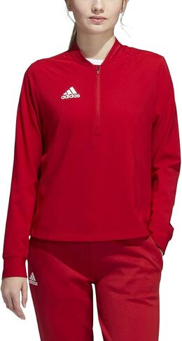 سويت شيرت نسائي من adidas Under The Lights بأكمام طويلة وسحاب 1/4 in Kuwait