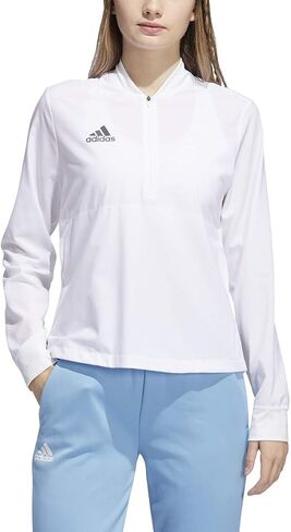 سويت شيرت نسائي من adidas Under The Lights بأكمام طويلة وسحاب 1/4 in Kuwait