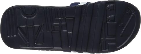 adidas Men's Adissage Slides Sandal, New Navy/New Navy/Running White, 8 in Saudi Arabia