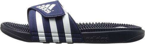 adidas Men's Adissage Slides Sandal, New Navy/New Navy/Running White, 8 in Saudi Arabia