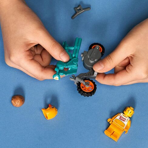 LEGO City Chicken Stunt Bike 60310 Building Kit; Fun Cool Toy for Kids (10 Pieces) in Saudi Arabia