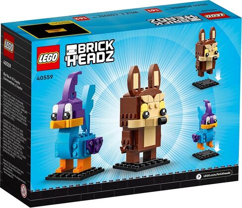LEGO Road Runner & Wile E. Coyote 40559 Brick Headz Exclusive Set in Saudi Arabia