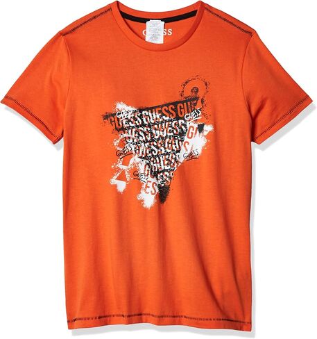 GUESS Boys' Short Sleeve Logo T-Shirt in Saudi Arabia