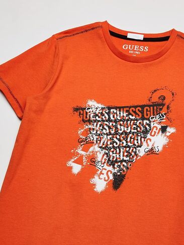 GUESS Boys' Short Sleeve Logo T-Shirt in Saudi Arabia