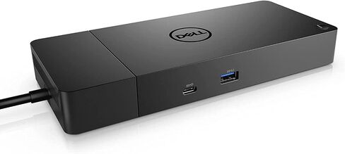 Dell WD19S 130W Computer Docking Station (USB, USB-C, DisplayPort, HDMI, Ethernet Ports) 1-Pack Bundle with LCD Cleaning Kit, Ethernet + HDMI Cable, and (6) Electronics Basket Cable Ties in Saudi Arabia