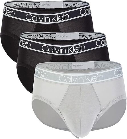 Calvin Klein Men's The Ultimate Comfort Viscose Made From Bamboo Hip Briefs 3 Pack in Saudi Arabia