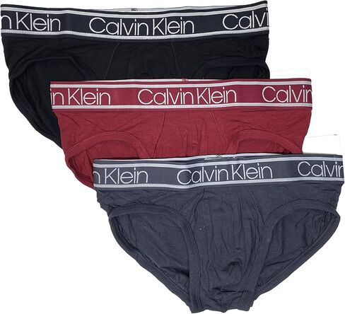 Calvin Klein Men's The Ultimate Comfort Viscose Made From Bamboo Hip Briefs 3 Pack in Saudi Arabia