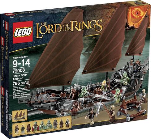 LEGO LOTR Pirate Ship Ambush 79008 Toy Interlocking Building Sets in Saudi Arabia