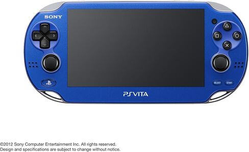 PlayStation Vita, WiFi Sapphire Blue, Japanese Version in Saudi Arabia