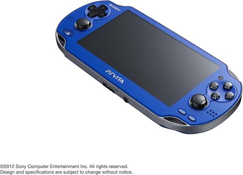 PlayStation Vita, WiFi Sapphire Blue, Japanese Version in Saudi Arabia