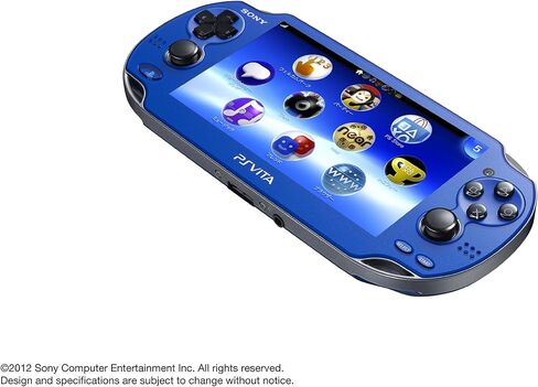 PlayStation Vita, WiFi Sapphire Blue, Japanese Version in Saudi Arabia