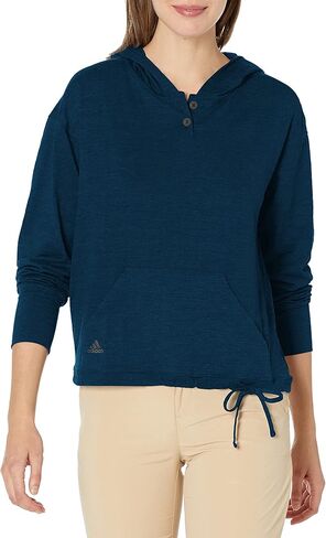 adidas Women's Essentials Slub Recycled Hoodie in Saudi Arabia