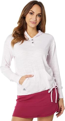 adidas Women's Essentials Slub Recycled Hoodie in Saudi Arabia
