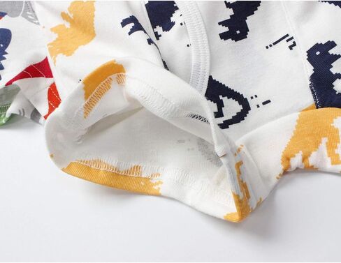 Evelin LEE 6-Pack Baby Boys Underwear Cotton Boyshort Panties Cartoon Soft Boxer Briefs in Kuwait