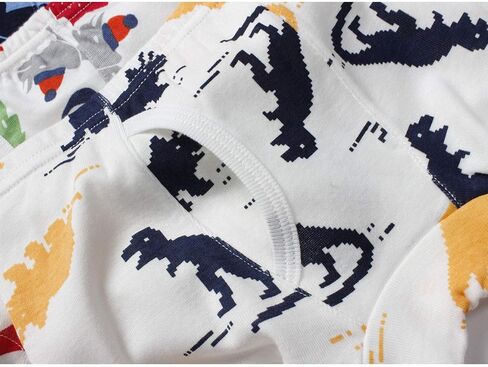 Evelin LEE 6-Pack Baby Boys Underwear Cotton Boyshort Panties Cartoon Soft Boxer Briefs in Kuwait