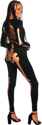 Tipsy Elves Form Fitting & Flattering Skeleton Bodysuits for Halloween - Women's Sexy Skeleton Costume in Saudi Arabia