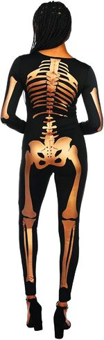 Tipsy Elves Form Fitting & Flattering Skeleton Bodysuits for Halloween - Women's Sexy Skeleton Costume in Saudi Arabia