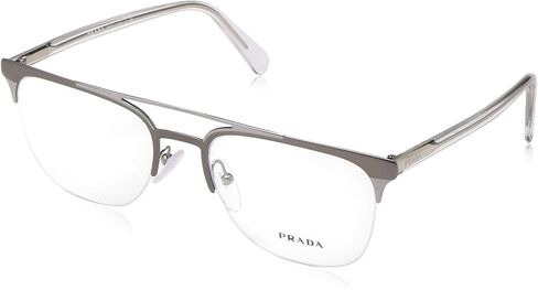 Prada PR 63UV Men's Eyeglasses Matte Grey/Gunmetal 54 in Saudi Arabia