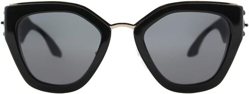Prada PR10TS 1AB5S0 Black PR10TS Square Sunglasses Lens Category 3 Size 52mm in Saudi Arabia