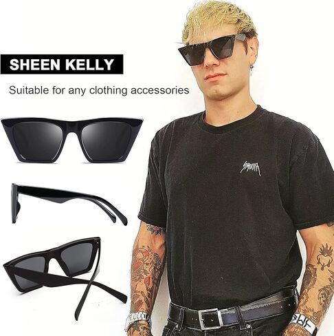 Acetate Handmade Cateye Polarized Sunglasses Men Women Vintage Oversized Square Trendy Eyewear in Saudi Arabia