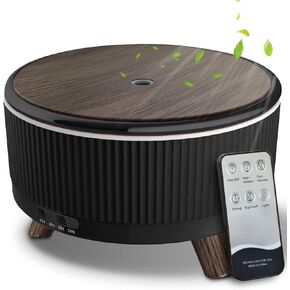 Diffusers for Essential Oils Humidifiers 500ML, Essential Oils Large Room Aromatherapy Diffuser,7 Colors Lights 3 Mist Modes with R/C for Home Office