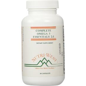 Nutri-West - Complete Omega-3 Essentials 2:1-90 Capsules by Nutri-West