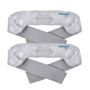 NEWGO Ice Pack for Head, 2 Pack Migraine Headband with Gel Bead & Soft Plush Backing, Hot or Cold Therapy Ice Wrap for Headaches, Sinus Pain Relief in Saudi Arabia