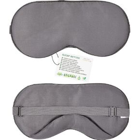 100% Bamboo Viscose Eye Mask - Sleeping Mask, Sleep Eye Mask Men, Light Blocking Sleep Masks for Women Sleep+mask Eye Shade Cover for Travel Night Eye Masks Sleep Blindfold Eye Pillow Blackout Eyemask