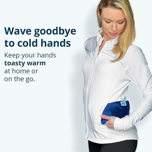 Mini - Microwavable Heating Pad & Reusable Cold Pack - Weighted Heating Pad for Cold Hands, Sore Neck, Achy Wrists - 4" x 8" - 1 lb (Jade Green) in Kuwait
