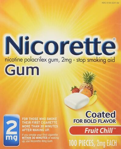 NICORETTE Gum 2 MG KIT FRT CHL 100 in Kuwait