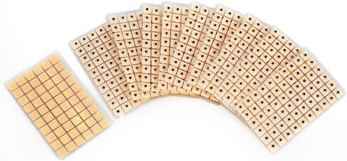 الوخز بالإبر الأذن ضغط بذور 600 قطعة الاسترخاء التدليك مسبار الإبر الأذن فاكاريا الفاصوليا الأيوري المعقود ضغط الأذن ملصقات in Kuwait